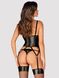 Корсет и стринги Obsessive Armares corset Черный XL/2XL 99517 фото 2