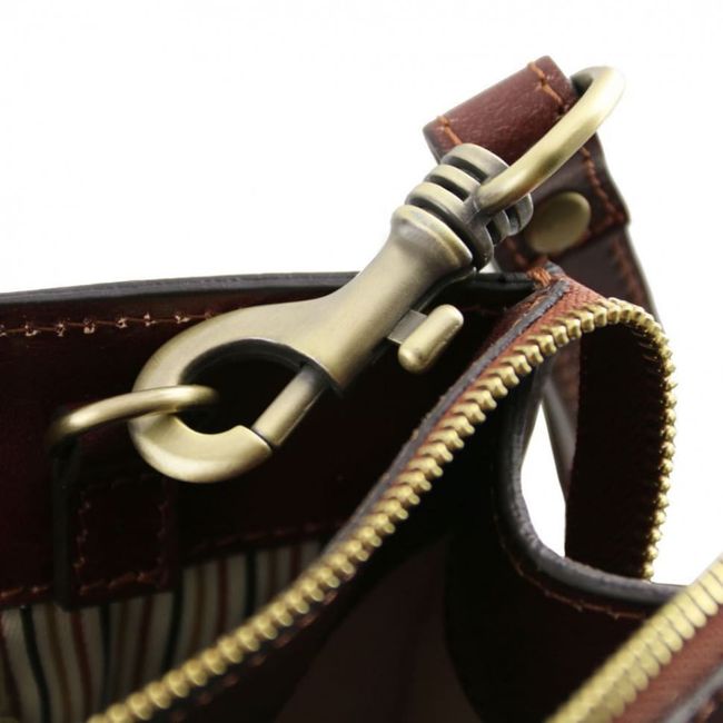 PALERMO - Жіночий портфель на 3 відділення зі шкіри Tuscany Leather TL141343 1343_1_4 фото