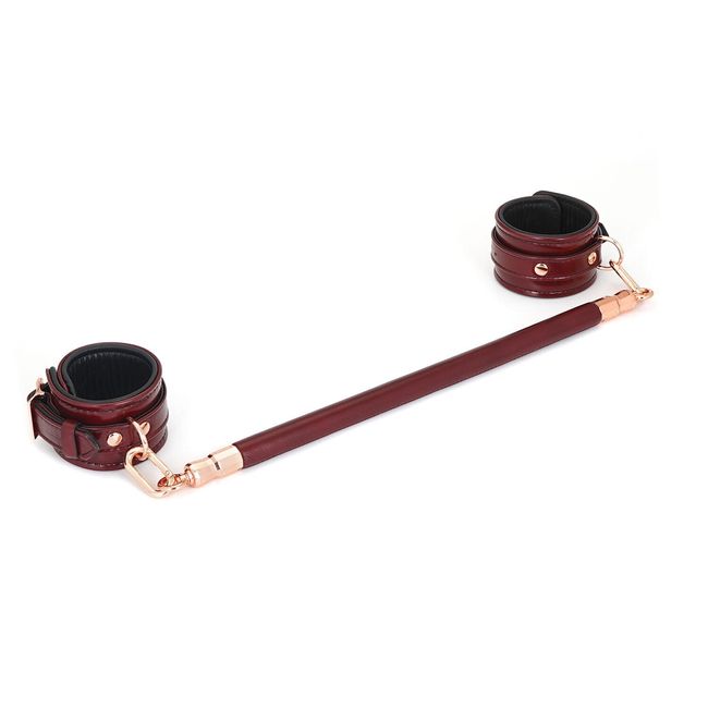 Leg or arm brace Liebe Seele Wine Red Spreader Bar (wood + genuine leather), Бордовый