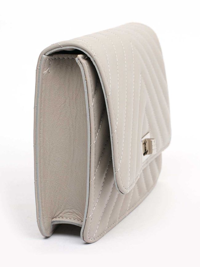 Шкіряна сумка крос-боді Italian Bags 11651 11651_gray фото