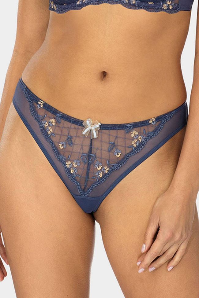 Brazilian panties Ewa Bien Tamal C322 Blue S