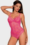 Боди Obsessive 860-TED-5 body Малиновый S/M 85715 фото