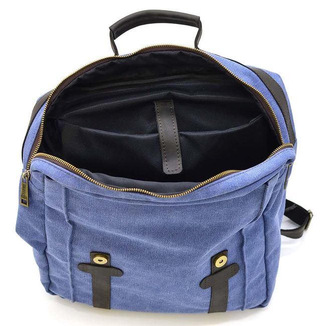 Сумка рюкзак для ноутбука из канвас TARWA RBs-3420, Синий