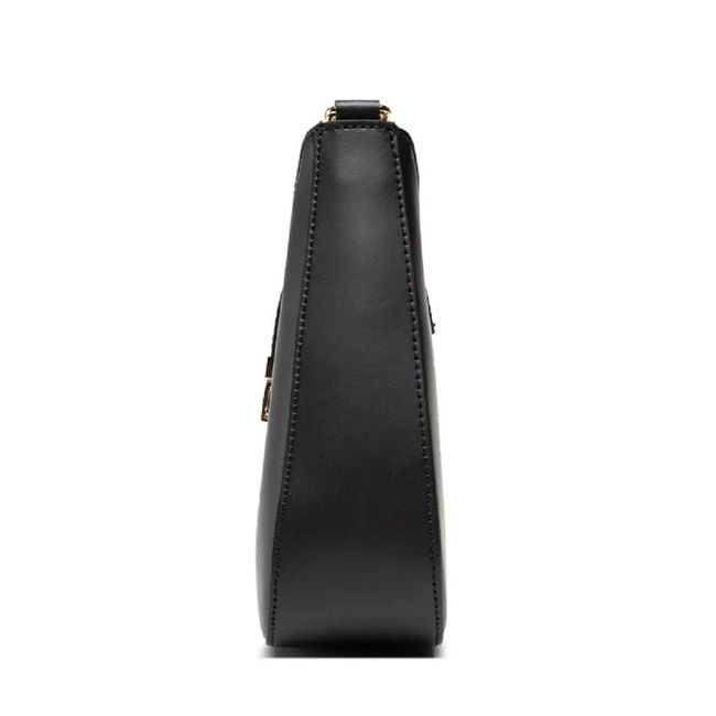 Women's leather crossbody bag Firenze Italy F-IT-9836A, Black