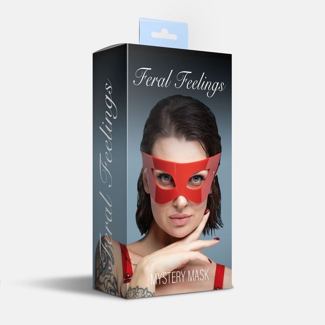 Feral Feelings Mystery Mask One Size Red