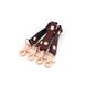 Leather Cross Liebe Seele Wine Red Hogtie, Бордовый