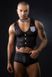 JSY Men's Erotic Waiter Costume "Charming Michael" Top, Briefs, Bow Tie, Black, ONE SIZE, ONE SIZE