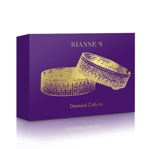 Лакшері наручники-браслети із кристалами Rianne S: Diamond Cuffs Різнокольорові One Size SO3873 фото