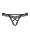 Obsessive Bravelle Slit Panties, Black, L, XL, L/XL