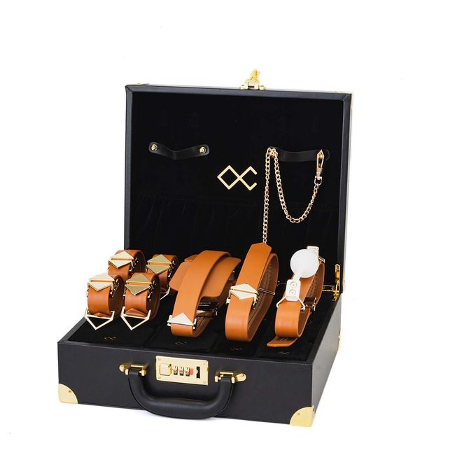 BDSM Set LOCKINK Moonlight Treasure Chest Set, Коричневый