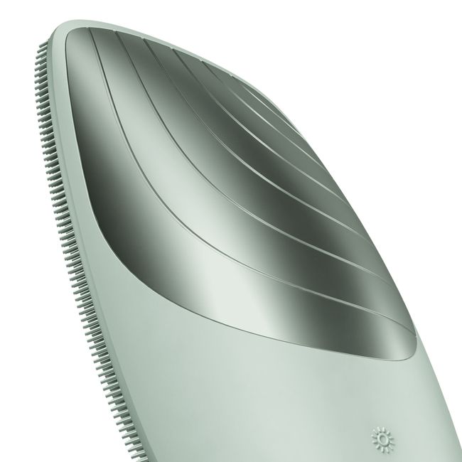 Електронна звукова термощітка для обличчя GESKE Sonic Thermo Facial Brush 6в1 green