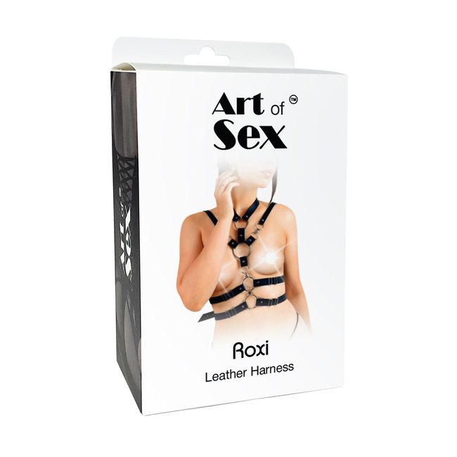 Портупея жіноча Art of Sex Roxi Чорний One Size (XS-2XL) SO9847 фото