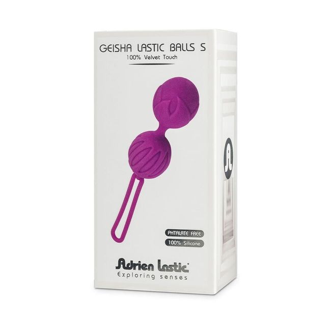 Вагинальные шарики Adrien Lastic Geisha Lastic Balls Mini (S), диаметр 3,4см, масса 85г AD40511 фото