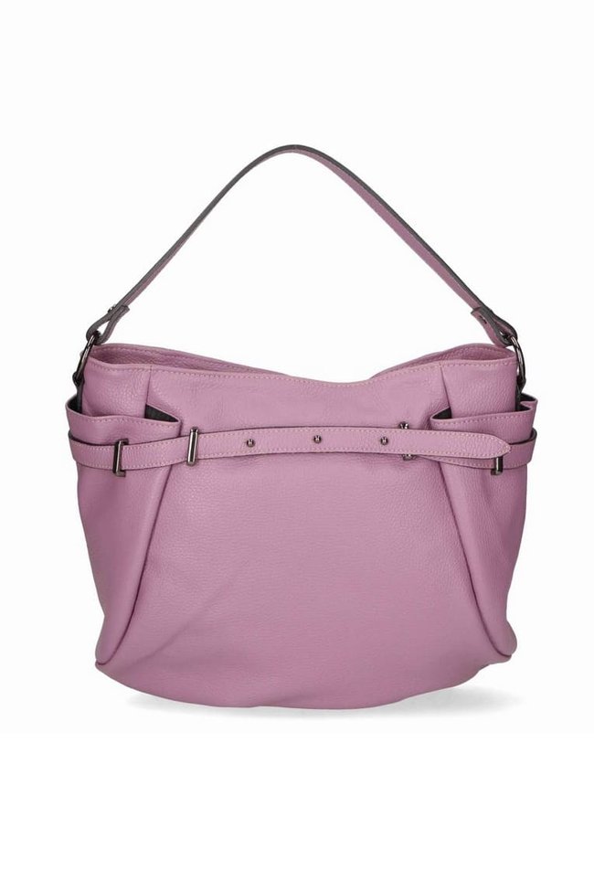 Шкіряна сумка на кожен день Italian Bags 4145 4145_roze фото